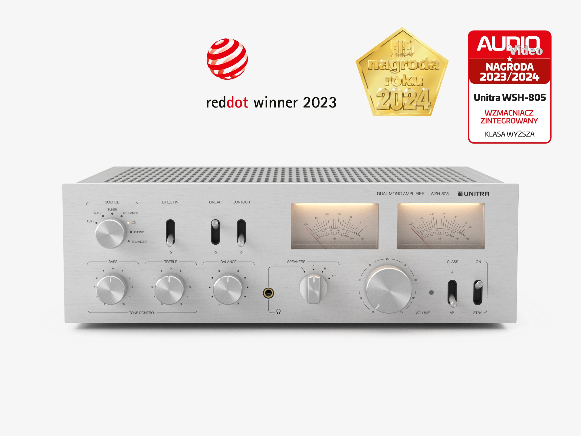Unitra WSH-805 合并立体声扩音机